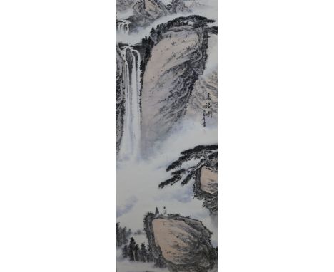 Two Chinese scroll paintings