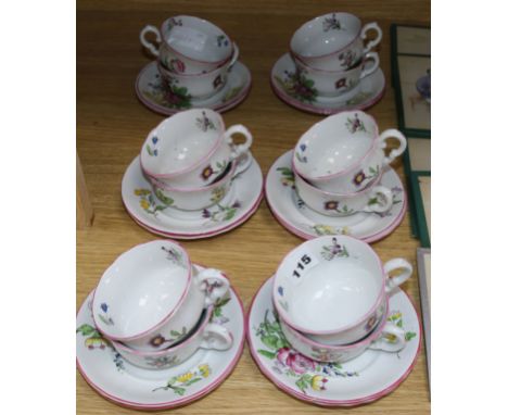 A Spode 'Marlborough Sprays' tea set