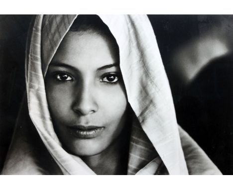 John Chiassongelatin silver printPortrait of a Tuareg girlsigned in ink, number 2 of 2022 x 32in.