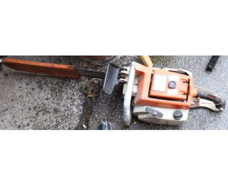 A Stihl 051AV chainsaw