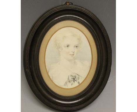A LATE 19TH CENTURY OVAL MINIATURE, portrait of a young girl, signed and dated but indistinct, framed, 10.5 x 8 cm