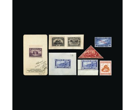 Bradbury Wilkinson Collection : JERSEY: REVENUE STAMPS 1900-82 an astonishing and intact exhibition worthy collection, expert