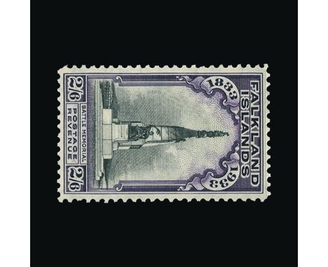 Bradbury Wilkinson Collection : (SG 127/135) FALKLAND ISLANDS: 1933 Centenary set to 2s.6d, fine mint. (9) Cat £494 (image av