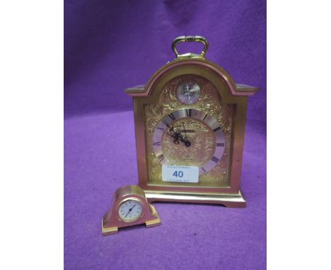 A carriage clock by Swiza and similar W Widdop 