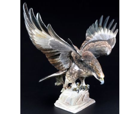 Rosenthal großer aufsteigender Adler - Fritz HEIDENREICH,Porzellan, grüne Firmenmarke, Entwurf von Fritz HEIDENREICH (1895-19