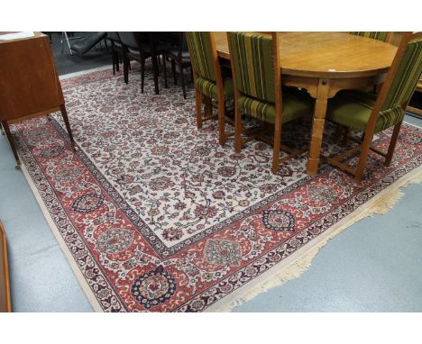 A Tabriz design carpet, 402cm by 300cm 