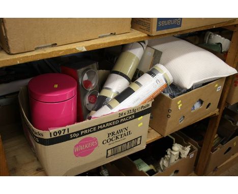 Shelf of assorted part dinner service etc.