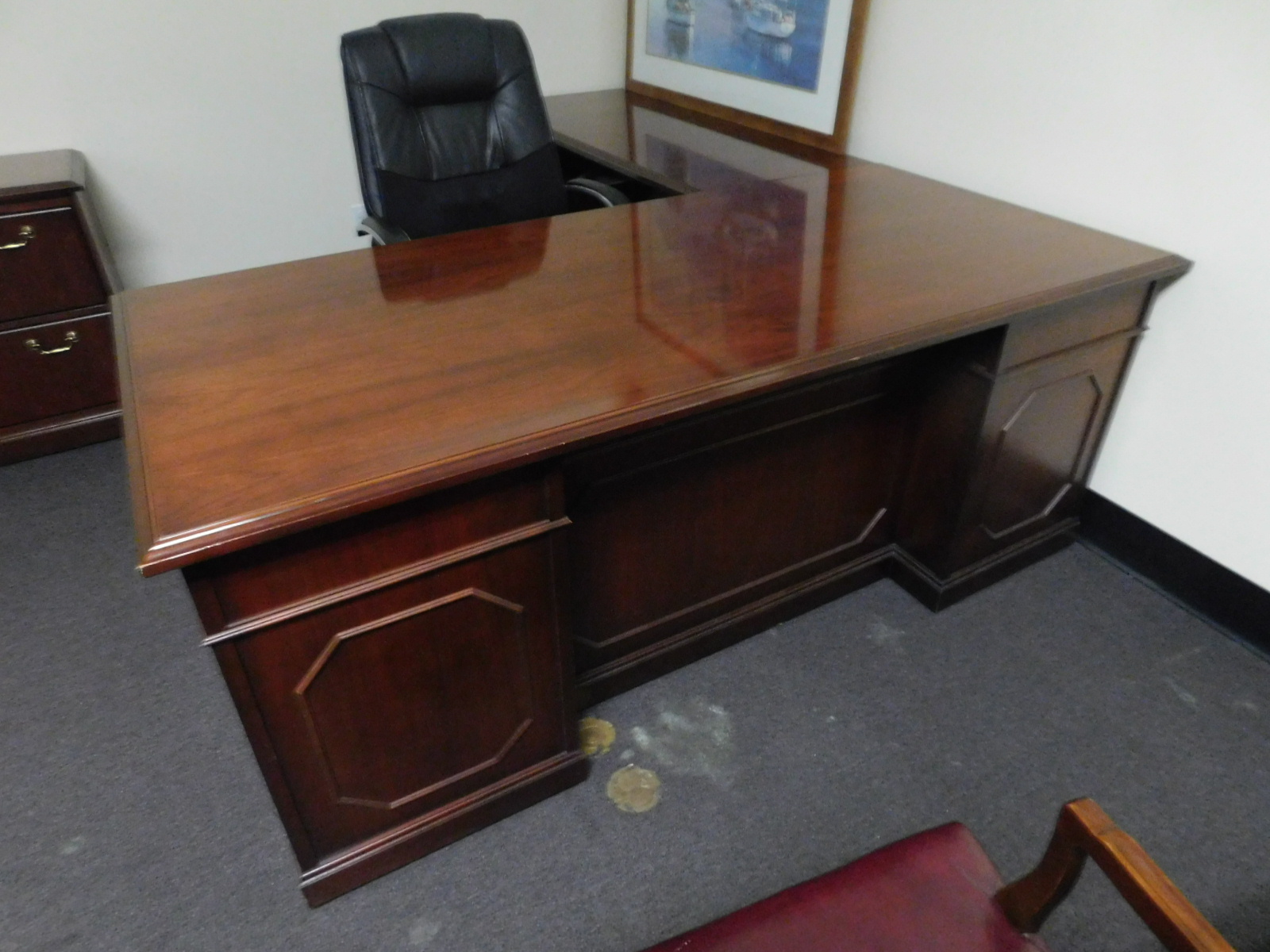 { Choice of lots 60 } KIMBALL PRESIDENTIAL SERIES MAHOGANY 36" X 72