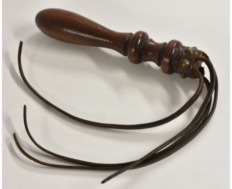 A British Napoleonic Military Flogger, or "correctional tool" for administering floggings and military punishment. The princi