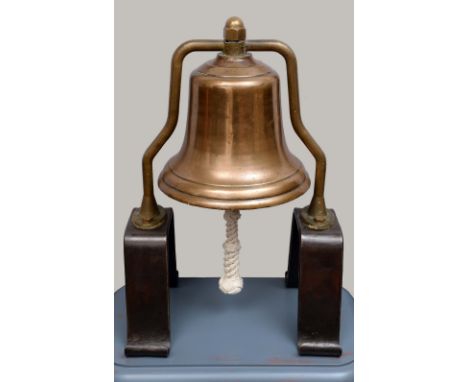 Bell - Ships bell, this came from a Marine fire fighting vessel, it came with a telescope dated 1939 and a large 12" compass,