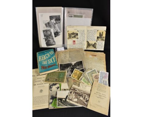 Militaria - a literary archive and collection of ephemera, relating to the career of 276356 Major Ronald Brammall, MBE, of th