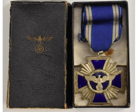 Medal, Germany, Third Reich, Politics, Nazi Party Long Service Award (Die Dienstauszeichnung der NSDAP), Fifteen Years/Second