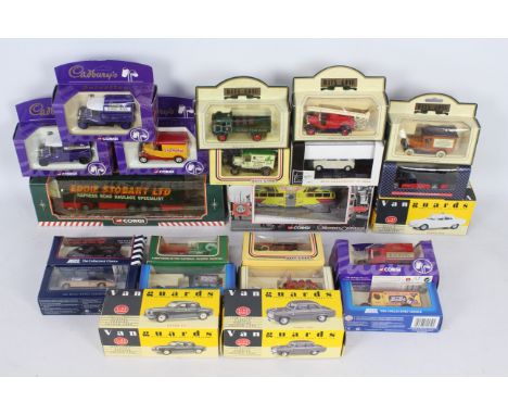 Corgi, Maisto, Lledo - 22 x boxed die-cast model vehicles - Lot includes a #43508 'Blackpool Balloon Tram' Corgi Original Omn