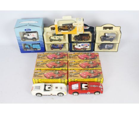 Tri-ang - Lledo - Days Gone - Corgi - 14 x boxed models including six Tri-ang Mini Hi-Way cars, eight vintage van models and 