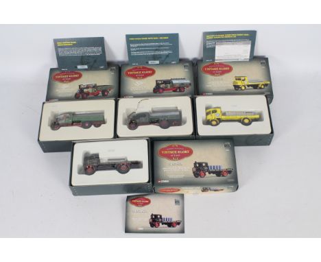Corgi Vintage Glory - Four boxed Limited Edition diecast steam vehicles from Corgi's 'Vintage Glory of Steam Range'. Lot incl