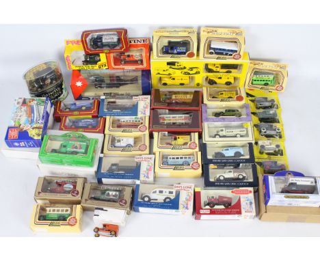 Lledo - Matchbox - Efsi - Corgi - A collection of 38 x boxed / carded models including a numbered limited edition Thrust SSC 