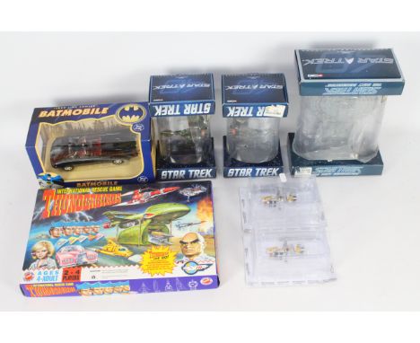 Corgi, Peter Pan Playthings, Other  - A collection of diecast vehicles from Corgi with a boxed Peter Pan Playthings Thunderbi