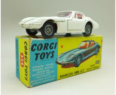 A Corgi Toys 324 Marcos 1800GT sports car, boxed 