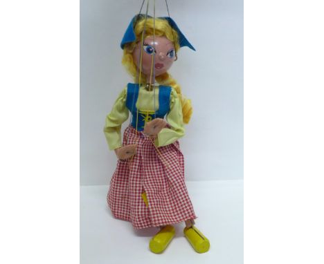 A 1950's/1960's Pelham Puppet, Mitzi, boxed