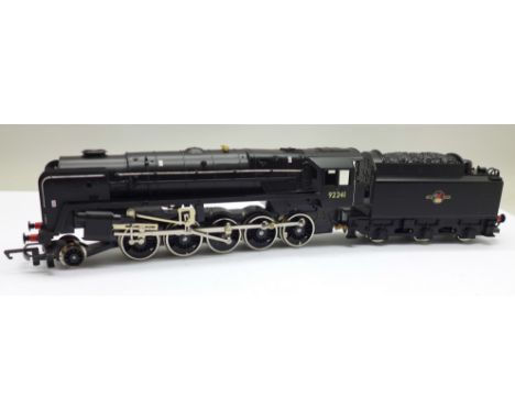 A Hornby Railways Top Link R.864 BR 2-10-0 locomotive Class 9F, boxed 