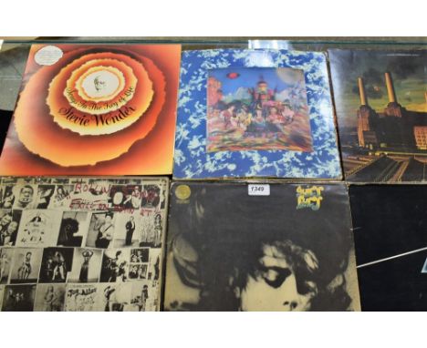 Vinyl Record - LP's including Juicy Lucy, Lie Back And Enjoy It, Vertigo label; others, Led Zeppelin, Rolling Stones, Pink Fl