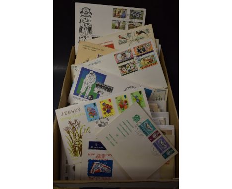 Stamps - a carton of worldwide first day covers