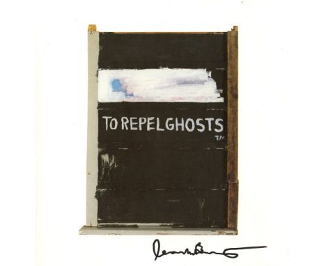 Jean-Michel Basquiat (American, 1960-1988). "To Repel Ghosts [1986] [print]". Color offset lithograph. 1986. Printed 1986. Si