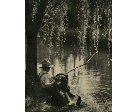 William M. Rittase (American, 1894 - 1968). "The Days of Youth". Original vintage photogravure. c1937. Printed 1937. Stamped 