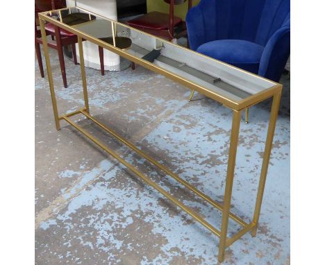 CONSOLE TABLE, 1960's French style, 152cm x 26cm x 79cm.