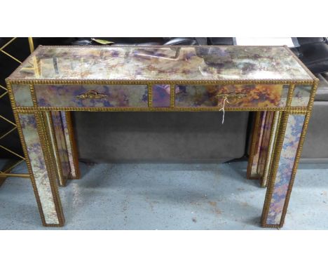 CONSOLE TABLE, Maison Jansen style, 106cm x 36cm x 75cm.