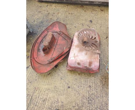 Collection of vintage tractor spares