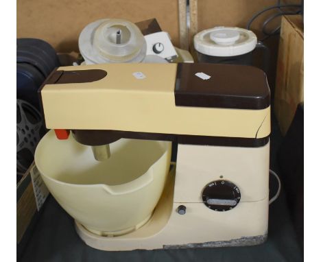 A Vintage Kenwood Food Mixer with Accessories 