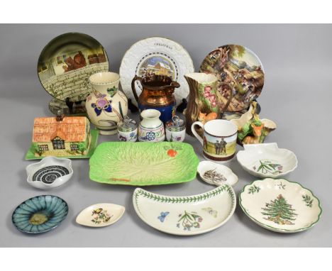 A Collection of Various Ceramics to include Hornsea, Spode Christmas Tree Dish, Pool Etc 