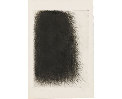 Arnulf RainerTurm, aus der Mappe "Überdeckungen"1961Radierung auf Kupferdruckbütten; ungerahmt41,7 x 29,8 cm (Darstellung)Num
