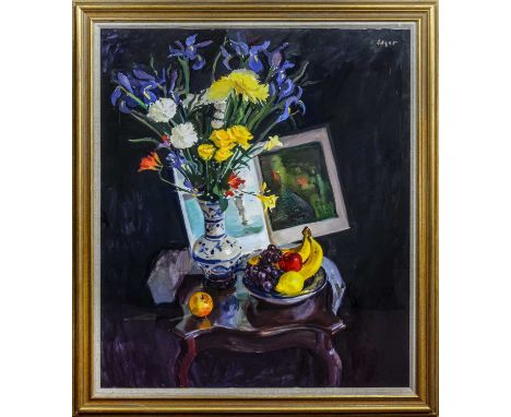 oil on canvas, signedframed and under glassimage size 115cm x 100cm, overall size 136cm x 121cm.Note: Norman Edgar studied at