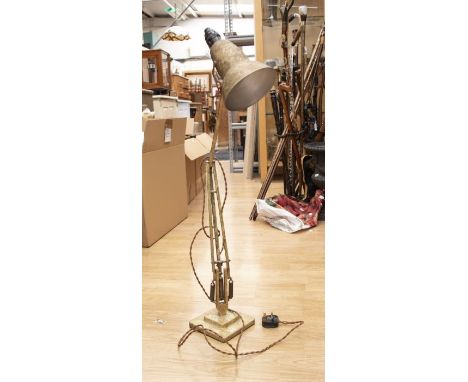 A 1930's Angle-poise lamp, rewired