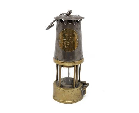 Eccles miners lamp, mid 20th Century