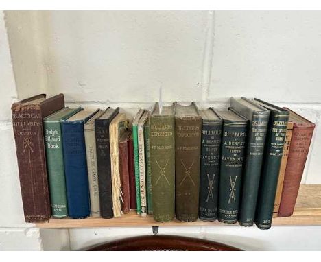 Collection of various Billiard/Snooker related vintage Books.
