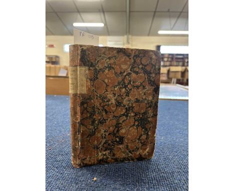 E WHITE: A PRACTICAL TREATISE ON THE GAME OF BILLIARDS, London, W Miller, 1807. A beautiful first edition bound within later 