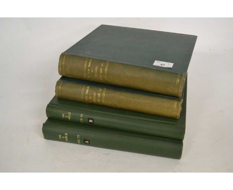Four vols bound Periodials, viz "The Q World" 1975-77 and 1978-79, and "The New World of Billiards" Oct 07-Nov 08 and Dec 08 