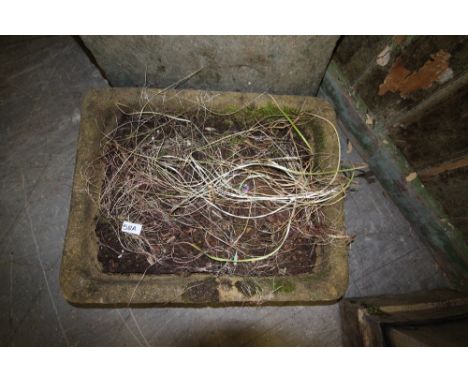 Concrete trough