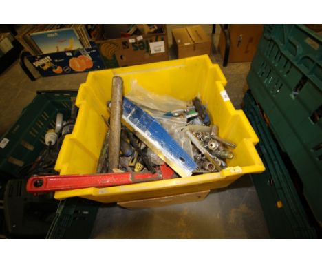 2 boxes of hand tools etc
