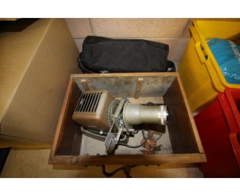 Epsom Emp 50 and vintage slide projector