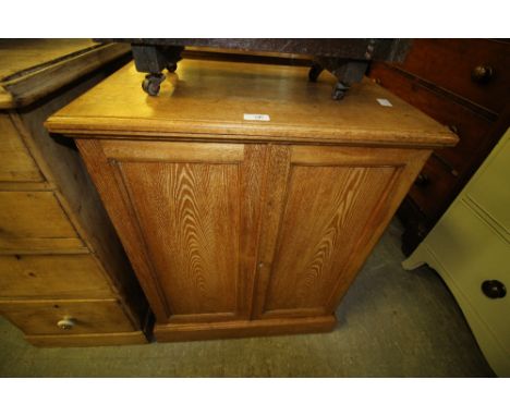 Light Oak 2 Door Cabinet