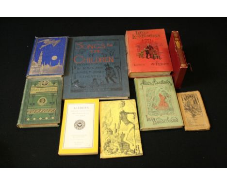 VINTAGE CHILDREN'S - a collection of vintage children's hardbacks to include Songs for the Children with Pictures For Them in