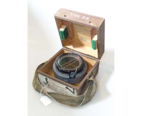 Type P8 aircraft compass, labelled AM, no. 83687D