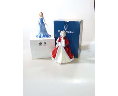 Two Royal Doulton figures, Rachel and September Sapphire