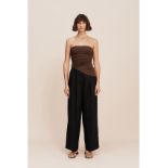 BRAND NEW POSSE MASON VISCOSE BLEND STRAPLESS TOP Size S. RRP £115. (AO). 104