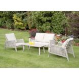Brand New Hopetown Rope 4 Piece Sofa Set RRP £1349. Outdoor Sofa collection made up of two seater