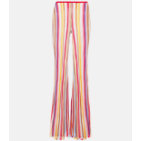 BRAND NEW MISSONI STRIPED MULTICOLOR RASCHEL TROUSERS D1 Size 36 IT. RRP £450. (AO). 143